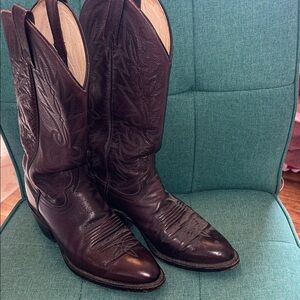 Men's Dan Post Brown Leather Western Boots